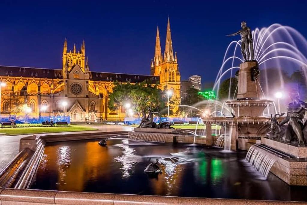 Luxe Ensuite Double Room - Ac - Next To Central&Cbd - Near Darling Harbour& Chinatown& Usyd& Uts Sydney Buitenkant foto
