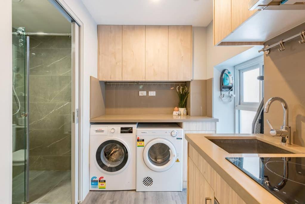 Luxe Ensuite Double Room - Ac - Next To Central&Cbd - Near Darling Harbour& Chinatown& Usyd& Uts Sydney Buitenkant foto